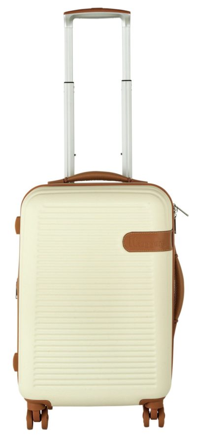 IT Luggage Expandable En Vogue 8 Wheel Hard Suitcase – Cream